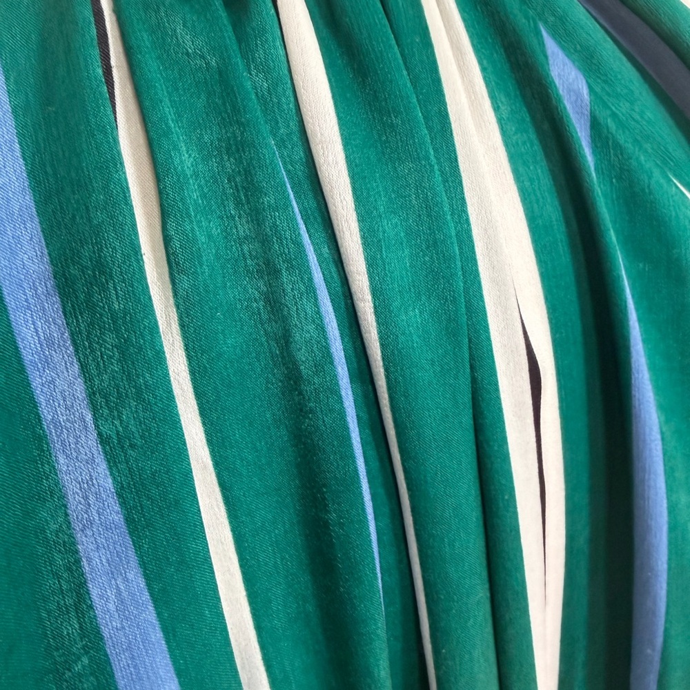 SFIZIO Studio Vintage Inspired Bow Tie Pleated Maxi Dress sz 2 - Picture 10 of 14